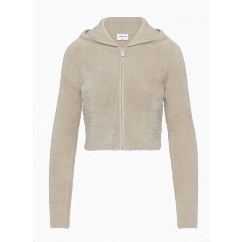 Aritzia Sunday Best Maddox Sweater in Humus Beige Size Small - Picture 6 of 12